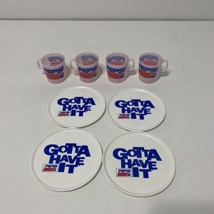 Vintage Pepsi Gotta Have It Majik Watch Me Change Colors Cups Chilton Toys